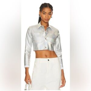 L’AGENCE Wesley Crop Jacket Size M